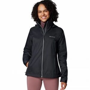 Columbia Switchback Long Windbreaker / Rain Jacket – Women’s Plus 1X